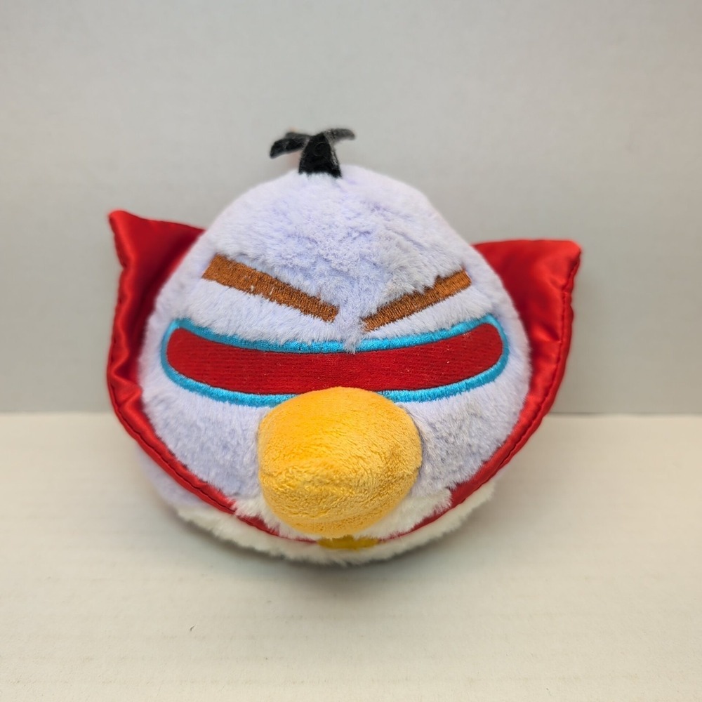 Angry Birds Space Lazer Bird Plush Purple‎ Laser 5" 2012 Commonwealth